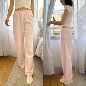 Brandy Melville Light Pink Anastasia Sweatpants